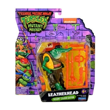 Teenage Mutant Ninja Turtles: Mutant Mayhem Figurina articulata (basic) Leatherhead 10 cm