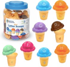 Invata Alfabetul - Inghetate colorate PlayLearn Toys