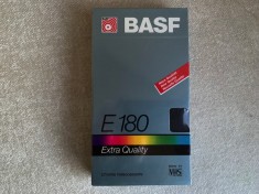 Caseta Video VHS BASF E 180 Extra Quality - Sigilata