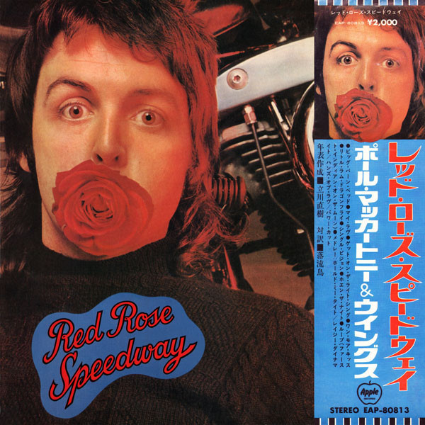 Vinil &quot;Japan Press&quot; Paul McCartney And Wings &lrm;&ndash; Red Rose Speedway (VG+)