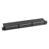Patch Panel 1U, FTP cat5e, 24 porturi RJ45 - ASYTECH Networking ASY-PP-FTP5E-24