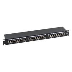 Patch Panel 1U, FTP cat5e, 24 porturi RJ45 - ASYTECH Networking ASY-PP-FTP5E-24