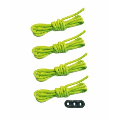 Set 4 Coarda Cort Reflectorizanta 3m, cu Intinzatoare foto