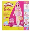Set creativ Barbie Play-Doh Inimioare si Par cu papusa si accesorii, Hasbro