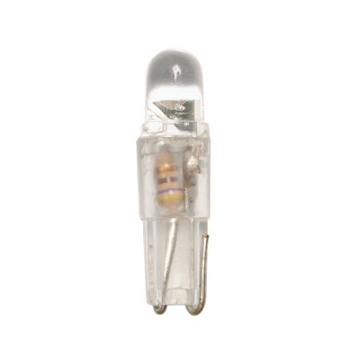 Bec tip LED 12V soclu plastic T5 W2x4,6d 2buc - Curcubeu LAM58417 foto