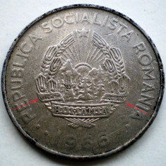 R.087 ROMANIA RSR 3 LEI 1966 VARIANTA RARA