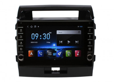 Navigatie Toyota Land Cruiser 2007-2017 AUTONAV Android GPS Dedicata, Model PRO Memorie 64GB Stocare, 4GB DDR3 RAM, Display 9&amp;quot; Full-Touch, WiFi, 2 x U foto