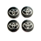Set 4 Capace Jante Aliaj 57mm Exterior, 54mm Interior Toyota