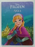 DISNEY , FROZEN - ANNA , 2014 , CARTE CU PAGINI CARTONATE , TEXT IN LIMBA ENGLEZA , PREZINTA URME DE INDOIRE