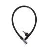 Antifurt Bicicleta cu Cheie 10mm x 650mm, Negru, Protectie Vopsea