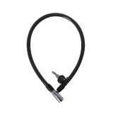 Antifurt cu cheie,10mm x 650mm, negru Cod:LK228OXB