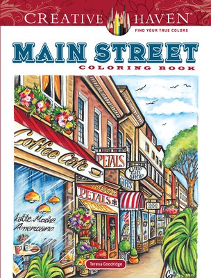 Creative Haven Main Street Coloring Book foto