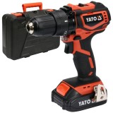 Yato YT-82794 - Masina de gaurit si insurubat cu 1 acumulator Li-Ion 18 V 2 Ah 42 Nm valiza plastic