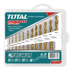 Set burghiu pentru metal HSS Total, 12 bucati