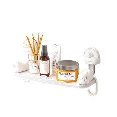 Suport pentru Baie, 33.4x17.7 cm Alb