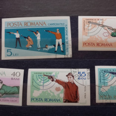 Romania 1965 LP 608a Campionatele europene de tir stampilat