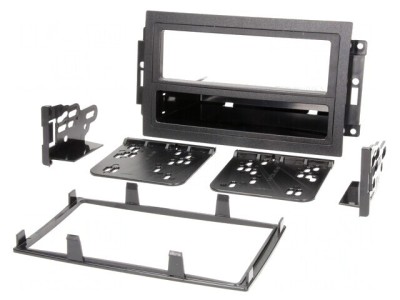 Cadru Radio Negru 2 DIN pentru Chrysler Jeep foto