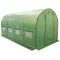 Sera de gradina, tip tunel cu cadru metalic, 300x600cm, verde, 18 mp Household NewTrend