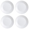 Set 4 Farfurii Opal Albe 25cm Vervo.ro - Rezistente, Durabile, Elegante