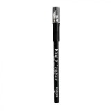 Creion de ochi cu ascutitoare Khol&amp;Contour 01 Noir-issime, 1,2g, Bourjois