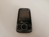 Sony Ericsson W100i Spiro Negru, Telefon 2G, Walkman Player, Radio FM, MicroSD, Reconditionat