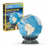 Cumpara ieftin CUBICFUN - PUZZLE 3D GLOBUL PAMANTESC 32 PIESE SI BROSURA IN ROMANA