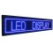 Reclama luminoasa cu text LED, panou LED 135 x 20 cm, Albastru
