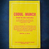 CODUL MUNCII (INSOTIT DE NOTE EXPLICATIVE) - PUBLICATE PANA LA 1 SEPT. 1998