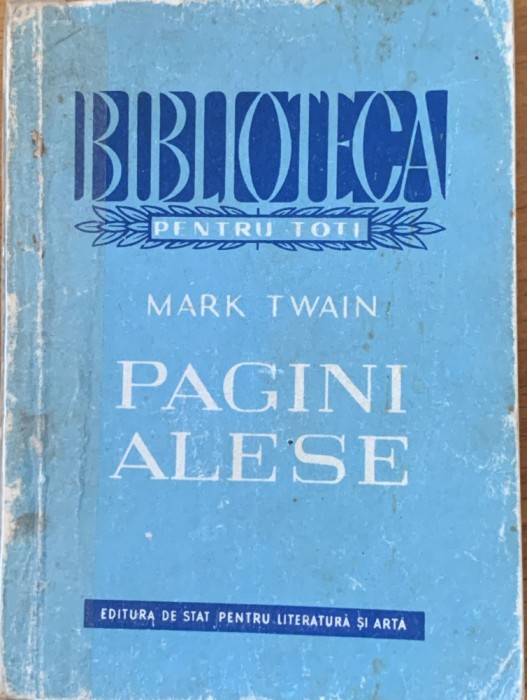 Pagini alese - Mark Twain