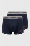 Aeronautica Militare boxeri 2-pack barbati, culoarea albastru marin, AM1UBX004