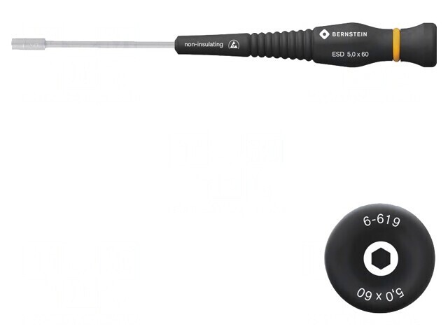 Șurubelniță Hexagonală de Precizie ESD 60mm