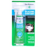 Silicon Sanitar Transparent Den Braven 80ml &ndash; Etanșare Durabilă pentru Interior și Exterior