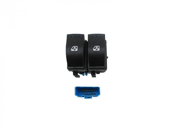 Buton , comutator macara usa Renault Megane 2 (M), 11.2002-10.2008; Scenic (Jm), 06.2003-05.2009 , dublu