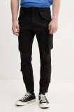 G-Star pantaloni culoarea negru, drept, D26174-D909