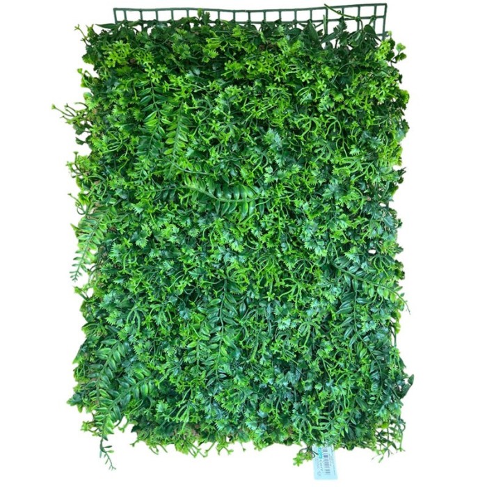 Gard verde decorativ frunze artificiale panou 40x60 cm