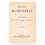 Ștefan Mihăileanu, Dicționar macedo-rom&acirc;n, 1901