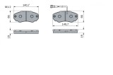 BOSCH 0 986 494 048 set placute frana,frana disc