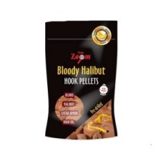 Carp Zoom Strawberry Bloody Halibut Pellets 20mm foto
