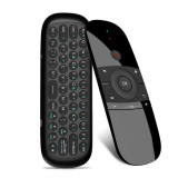 Cumpara ieftin Telecomanda 4in1 Airmouse Techstar&reg; W1, Wireless, Telecomanda, Tastatura, Controler, Mouse. Ideala pentru SmartTV, PC, TV Box