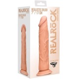 Cumpara ieftin Set Strapon Femei cu Dildo Natural Realistic, Realrock, 17 cm