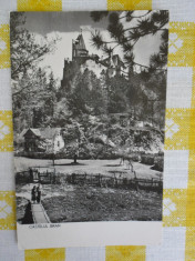 CP Castelul Bran- vedere circulata 1962 foto
