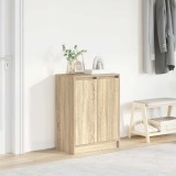 Dulap Pantofi Stejar Sonoma 57x34x76 cm Lemn prelucrat