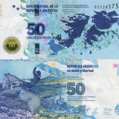 ARGENTINA █ bancnota █ 50 Pesos █ 2015 █ P-362 █ COMEMORATIV █ UNC █ necirculata