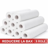 Cearceaf medical hartie 50cm x 50m, 100% celuloza, pretaiat, economic Role pat consult