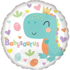 Balon folie babysaurus 45 cm - marimea 128 cm