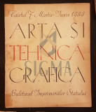 BUNESCU D. ALEXANDRU, ARTA SI TEHNICA GRAFICA, CAIETUL 7, IUNIE 1939, BUCURESTI