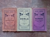 Lot de 3 carti, COLECTIA BIBLIOTECA LUCEAFARUL , EDITII DE INCEPUT DE SECOL XX , Nr. 16, 70, 76