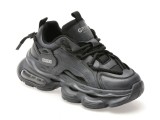 Pantofi sport GRYXX gri, F7801, din material textil si piele naturala