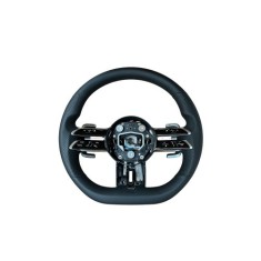 Volan sport piele compatibil cu modelele Mercedes 2011-2021 Produs compatibil - nu este OEM