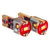 Bec LED T10 Canbus W5W/W10W alb 12/24V, 6 SMD 2016, AMIO, set 2 buc